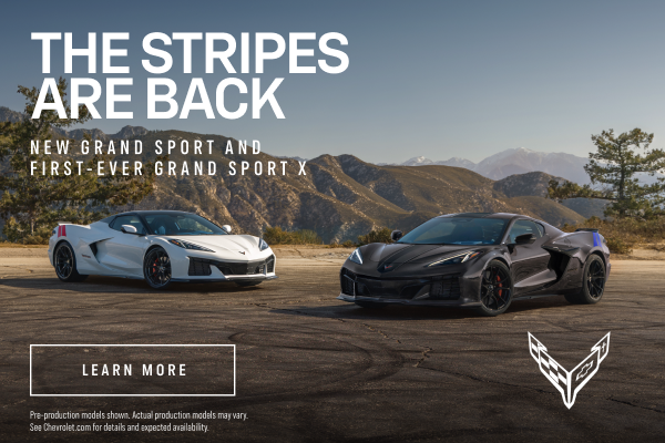 The Stripes Are Back. New Grand Sport and First-Ever Grand S