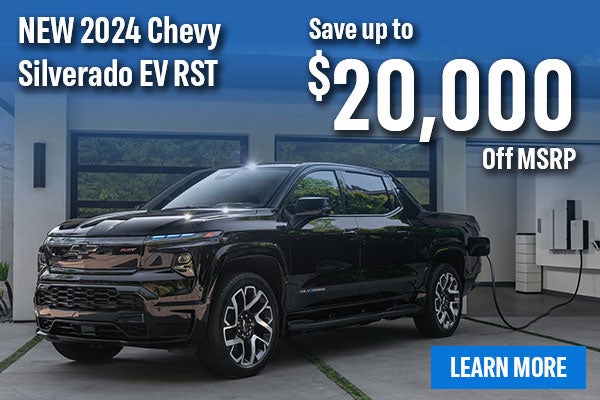 Save $20,000 on a New Silverado EV